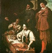 Francisco de Zurbaran birth of st. pedro nolasco oil painting on canvas